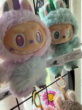 The Monsters Plush Bunny Costume Doll - Mint Green & Lilac